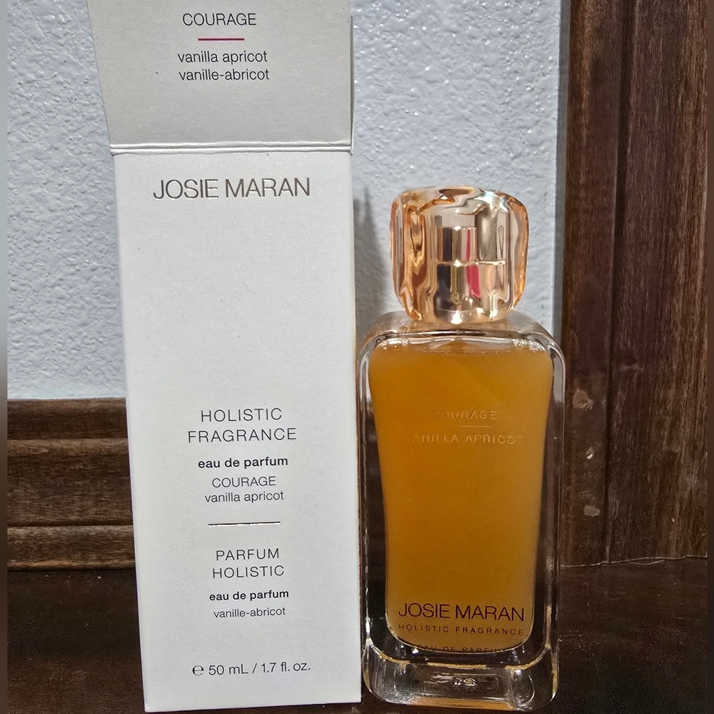 Josie Maran COURAGE Vanilla Apricot 1.7 fl. oz Holistic Fragrance Eau De Parfum